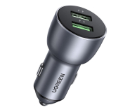 UGREEN Ładowarka samochodowa 36W 2 x USB QC 6957303811441 - 1198632 - zdjęcie 1
